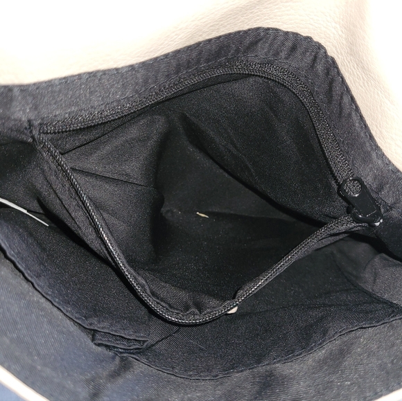 Aldo Chain Strap Handbag Cream Color With Beads - Picture 11 of 16